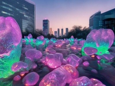 奇石成林，未来之光，南昌市高新科技开发区的崛起与发展