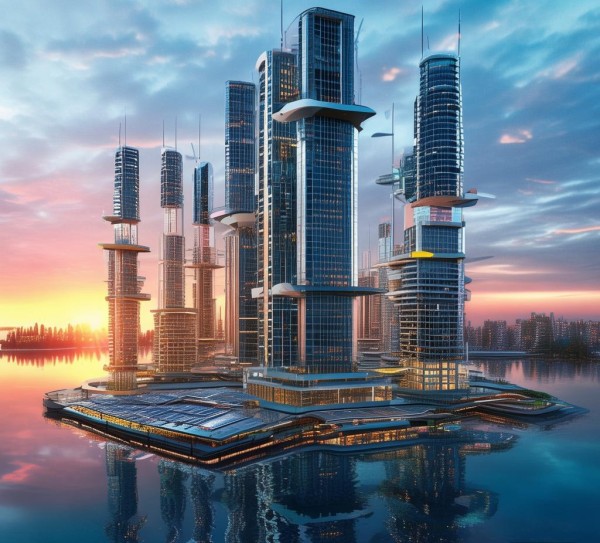 Float City:洞渚科技的未来之城 Float City:洞渚科技的未来之城