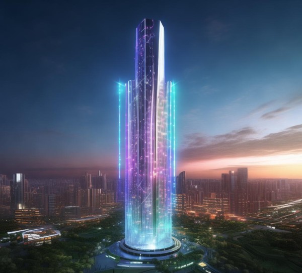 科技设计，未来城市的理想之光
